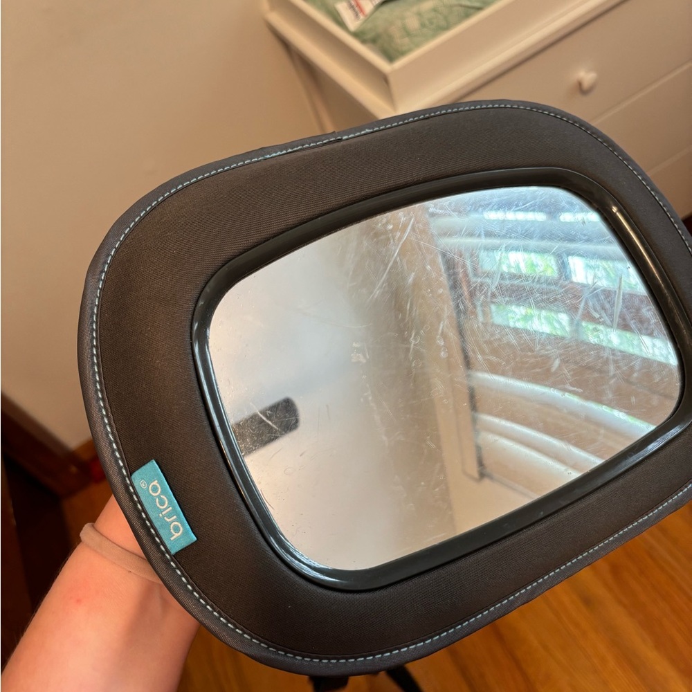 Brica Black Car Mirror